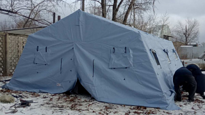 29 декабря сотрудники приюта приняли участие в открытии пункта обогрева для лиц без определенного места жительства в микрорайоне Шлюзовой.